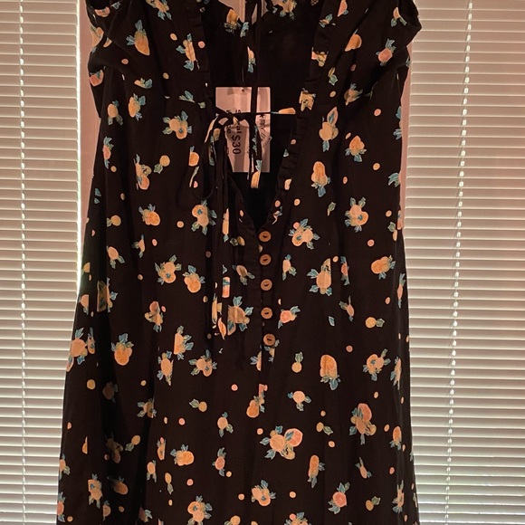 NWT free people like a lady mini dress SZ L - Picture 3 of 4